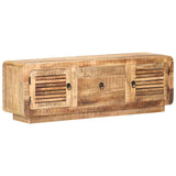 TV Cabinet 120x30x40 cm Rough Mango Wood 320460