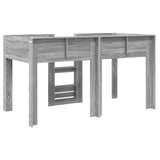 Bunk Bed for Kids Grey Sonoma 90 x 200 cm Engineered wood 3410496