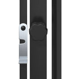 Pet Fireplace Fence Steel Black 242684