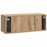 Wall-Mounted TV Cabinet Artisan Oak 78.5 x 31 x 30 cm 899064