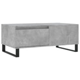 Coffee Table Concrete Grey 90x50x36.5 cm Engineered Wood 830816