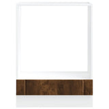 Oven Cabinet Lucca Smoked Oak Engineered Wood 853762