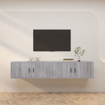 Wall-mounted TV Cabinets 2 pcs Grey Sonoma 100x34.5x40 cm 3188372
