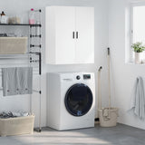 Wall Mounted Cabinet White 69.5x34x90 cm 828436