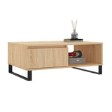 Coffee Table Sonoma Oak 90x60x35 cm Engineered Wood 827071