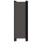 ZNTS 6-Panel Room Divider Anthracite 300x180 cm 320729