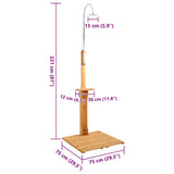 Wooden Garden Shower 40857