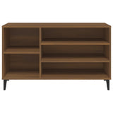 Shoe Cabinet Brown Oak 102x36x60 cm Engineered Wood 819755