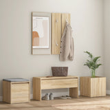 Hallway Furniture Set Sonoma Oak Engineered Wood 3082065
