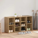 Shoe Bench Artisan Oak 103 x 30 x 54.5 cm Engineered Wood 875159