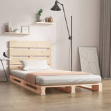 Bed Frame without Mattress 90x190 cm Single Solid Wood Pine Single 3190495