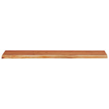 Wall Shelf 100x30x2.5 cm Rectangular Solid Wood Acacia Live Edge 370240