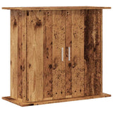 Aquarium Stand Old Wood 81x36x73 cm Engineered Wood 857278