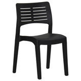 Garden Chairs 2 pcs Anthracite Polypropylene 317728