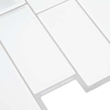 Decorative Stickers 50 pcs White Grey 29 x 21 cm 42021229