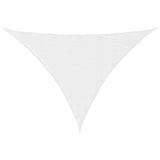 Sunshade Sail Oxford Fabric Triangular 5x7x7 m White 135292