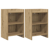 Bedside Tables 2 pcs Artisan Oak 40 x 30 x 60 cm 8011010