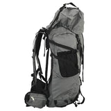 Hiking Backpack Grey 100 L Oxford Fabric 4009975