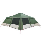 Family Tent with Roof Green and Grey 721 x 335 x 212 cm 4100670