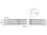 Gabion with 5 mm Wire and 5x5 cm Mesh 900x50x50 cm 3464244