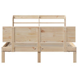 Bed Frame with Headboard without Mattress 120x200 cm 3306825