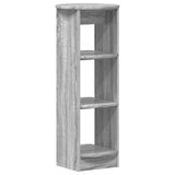 Side Cabinet Grey Sonoma 40 x 40 x 100 cm Engineered Wood 899849