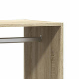 Wardrobe Sonoma Oak 77x48x102 cm Engineered Wood 840809