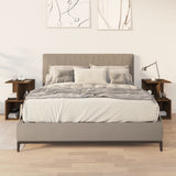 Bedside Cabinets 2 pcs Brown Oak 35x35x55 cm Engineered Wood 815188