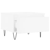 Coffee Tables 2 pcs White 50x46x35 cm Engineered Wood 830861