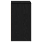 Cosmetic Cabinet Black Oak 80 x 40 x 75 cm Engineered Wood 862787