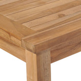 Garden Dining Set Natural Teak 3157153