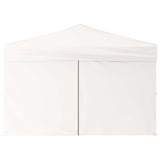 Folding Party Tent with Sidewalls White 3x3 m 93524