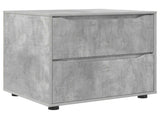 Storage Cabinet 60 x 48 x 57 cm Engineered Wood Concrete Grey 888830