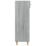 Shoe Cabinet Grey Sonoma 60x35x105 cm Engineered Wood 817556