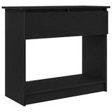 Console Table with Drawers Black 85.5x38.5x74.5 cm 861392