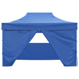 Party Tent Folding Blue 280 x410 x 315 cm Oxford Fabric 42023597