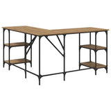 Desk Artisan Oak 139 x 139 x 75 cm Engineered Wood 882869