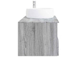 Bathroom Furniture Set 2 pcs Grey Sonoma Engineered Wood 3404100