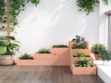 Garden Planter 4-Tier 80.5x79x36 cm Solid Wood Douglas 825322