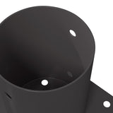 Round Ground Anchor 12 pcs Anthracite 15 x 15 x 15 cm Metal 42030129