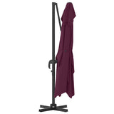 Umbrella Bordeaux Red 351 x 250 x 260 cm 42003349