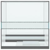 Terrarium with Storage Transparent 30 x 30 x 30 cm Glass 42020387