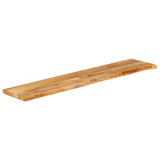 Table Top Live Edge 180x20x3.8 cm Solid Wood Mango 370473