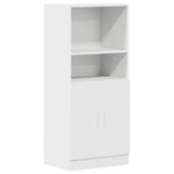 Kitchen Cabinet White 57x41.5x131.5 cm Engineered Wood 860121