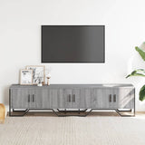 TV Cabinet Grey Sonoma 180x34x41 cm Engineered Wood 848592