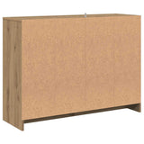 Sideboard Artisan Oak 102x33x75 cm Engineered Wood 856781
