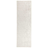 Rug Cream 100 x 200 cm 100% Polyester 3 mm Washable 42041621