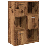 Bookshelf Old Wood 60.5x30x90 cm Engineered Wood 855970