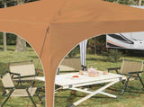 Pop-up Party Tent 290 x 290 x 245 cm Beige 42019848