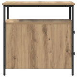 Bedside Cabinet Artisan oak 30 x 60 x 60 cm Engineered wood 871273